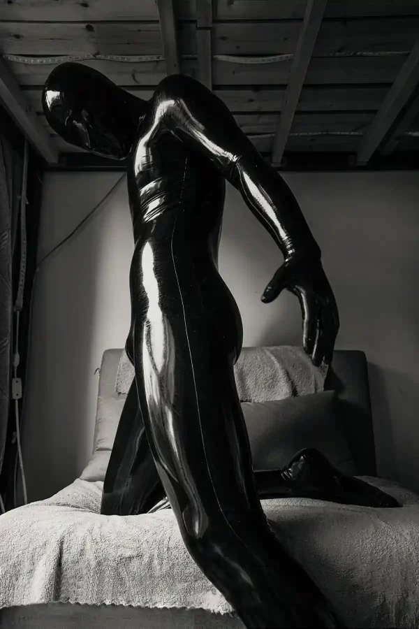 Latex Male Standard Gimp Fully-Enclosed Catsuit