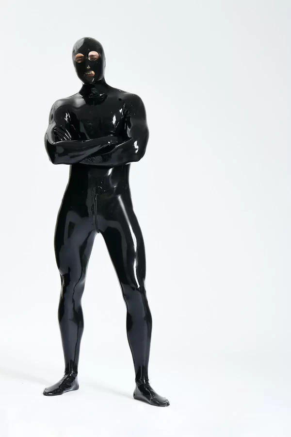 Latex Male Standard Gimp Fully-Enclosed Catsuit