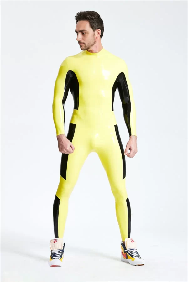 Latex Male Bio Rubber Catsuit