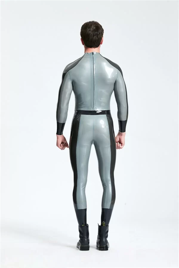 Latex Male Flight Commander Latex Catsuit