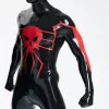 Latex Male White Steppe Spidey Catsuit