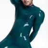 Latex Male Mr Muscles Front-zip Latex Catsuit