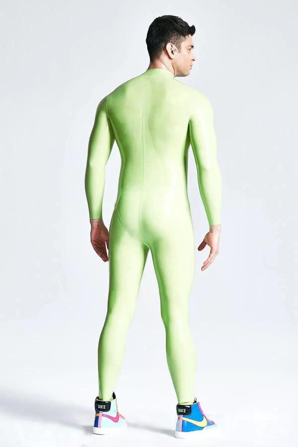 Latex Male Sleekness Basic Neck Entry Latex Catsuit