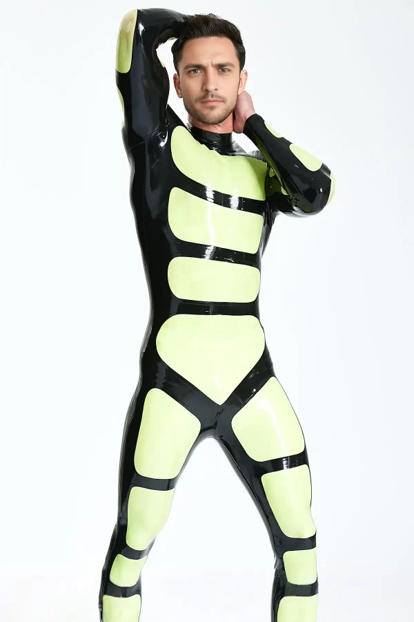 Latex Male Strapper Rubber Catsuit