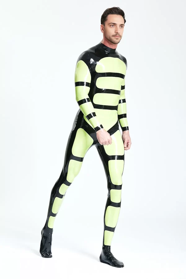 Latex Male Strapper Rubber Catsuit