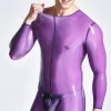 Latex Male Sleekness Basic Neck Entry Latex Catsuit