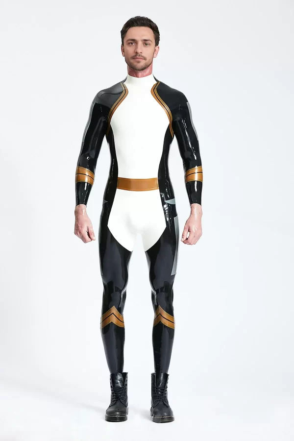 Latex Male Centaurus Catsuit