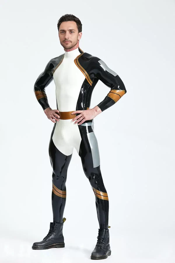 Latex Male Centaurus Catsuit