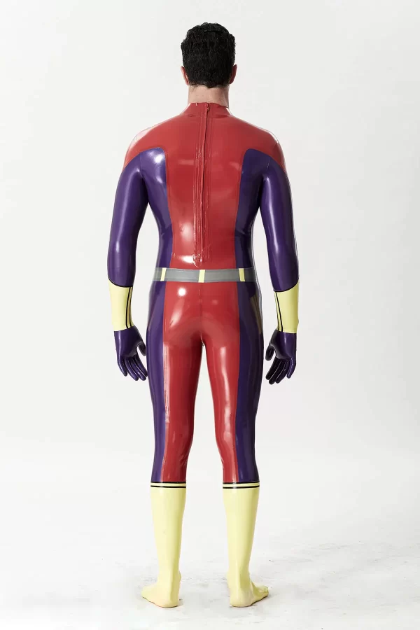 Latex Male U-Man Super Hero Catsuit with Gloves & Feet