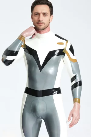 Latex Male Astro-Moon Catsuit