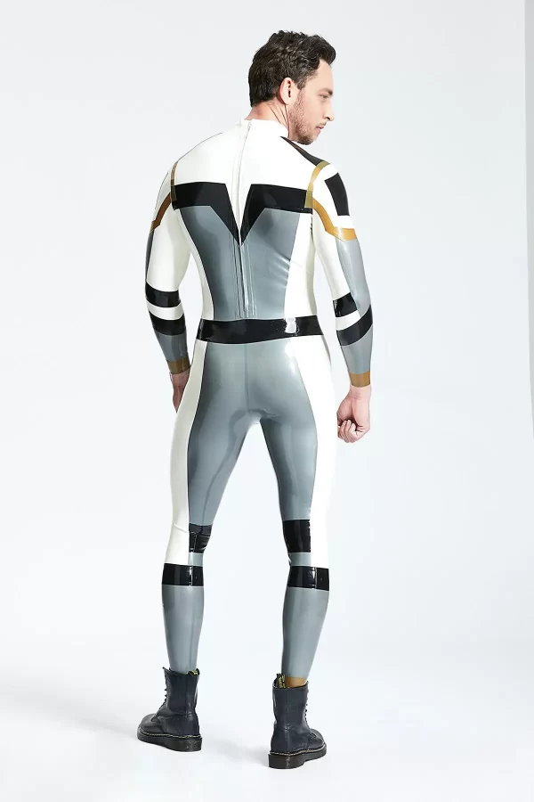 Latex Male Astro-Moon Catsuit