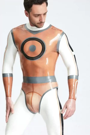 Latex Male Circle Of Life Catsuit