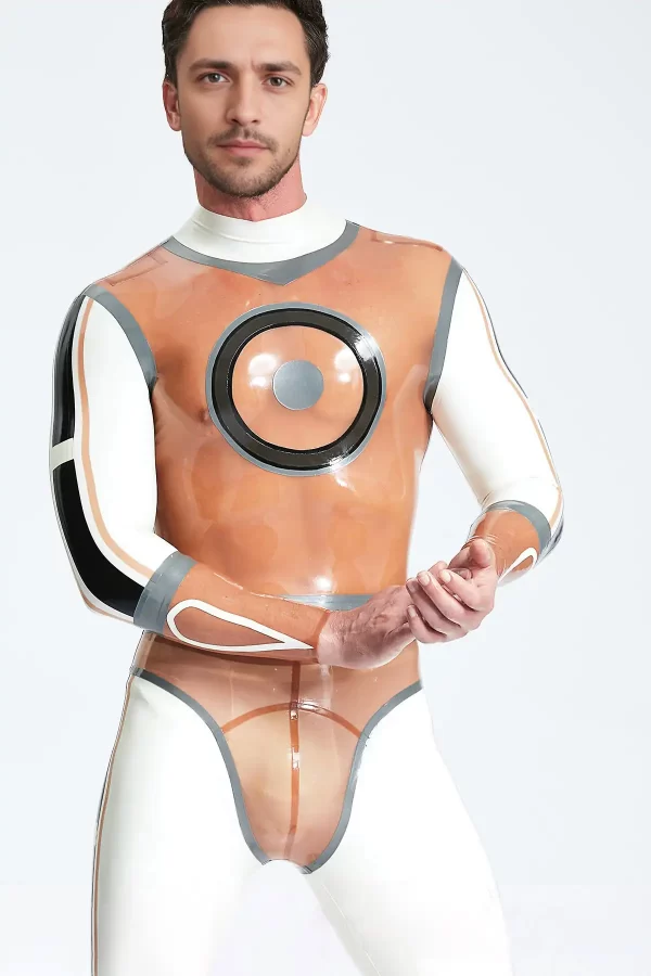 Latex Male Circle Of Life Catsuit