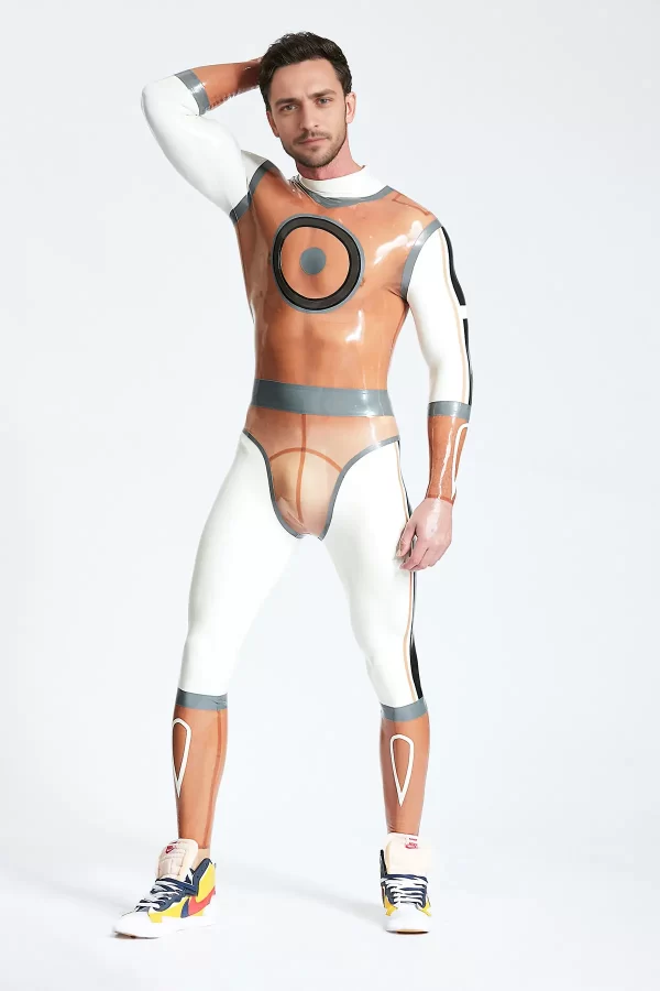 Latex Male Circle Of Life Catsuit