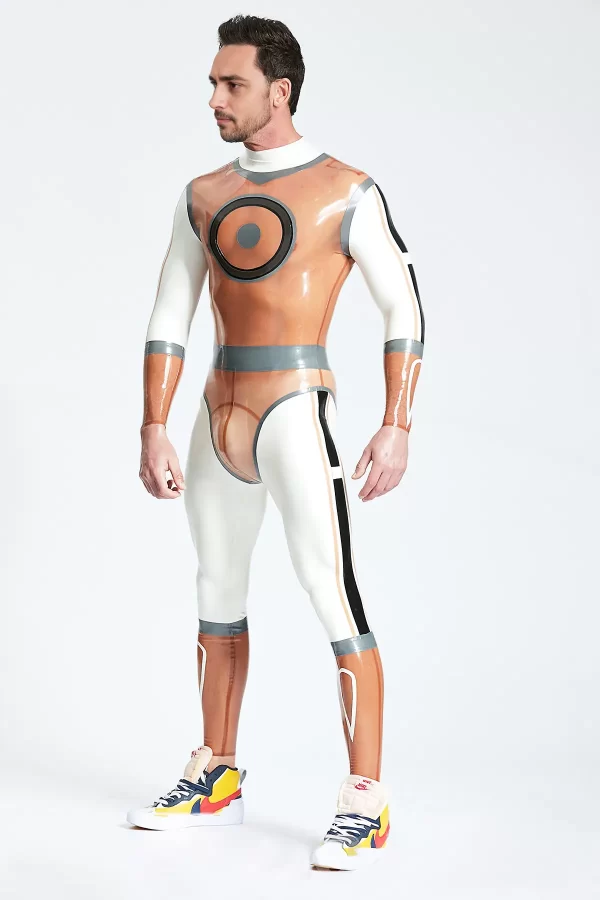 Latex Male Circle Of Life Catsuit