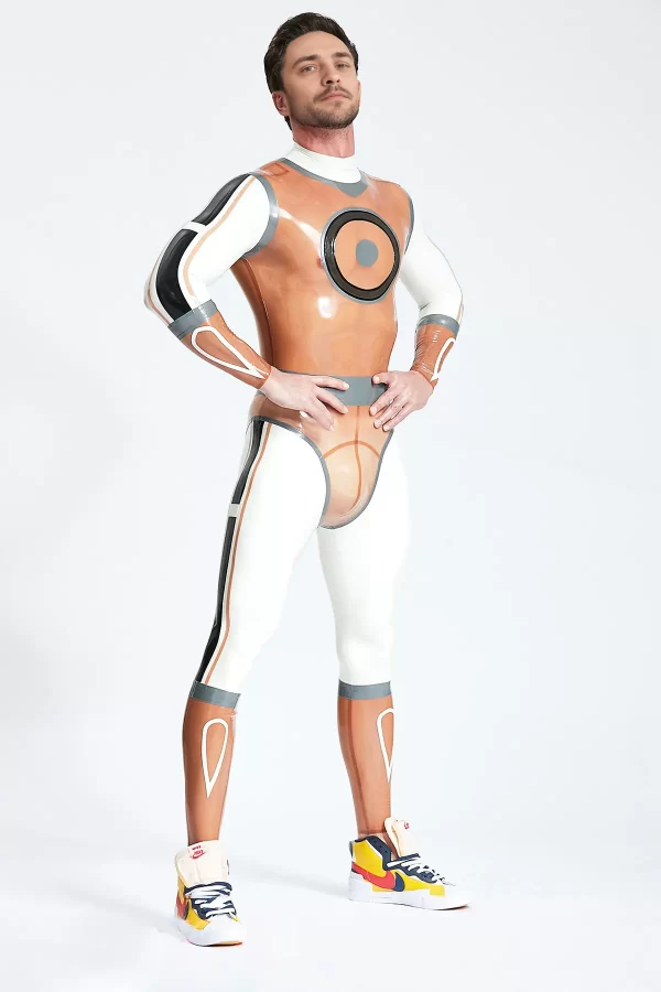 Latex Male Circle Of Life Catsuit