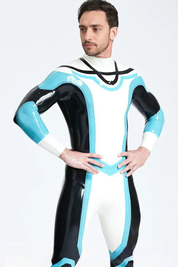 Latex Male Elliptic Catsuit