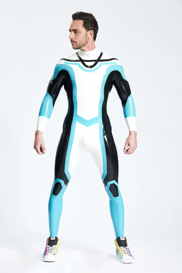 Latex Male Elliptic Catsuit