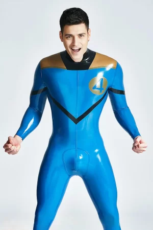 Latex Male Fantabulous 4 Back Zipper Catsuit