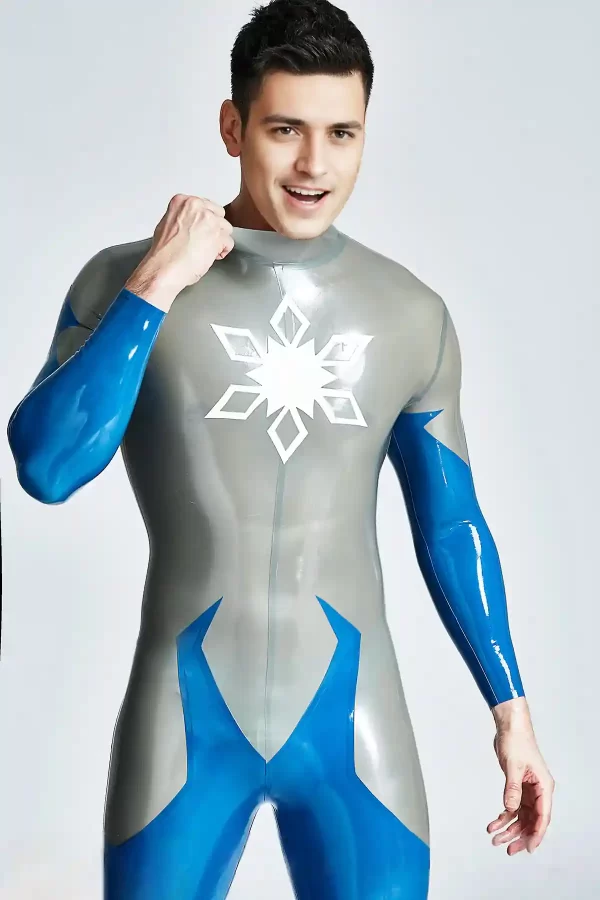 Latex Male Hexagramite Catsuit