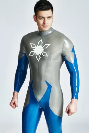 Latex Male Hexagramite Catsuit