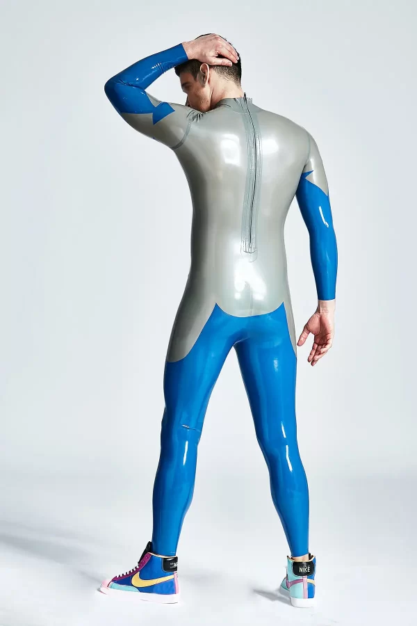 Latex Male Hexagramite Catsuit