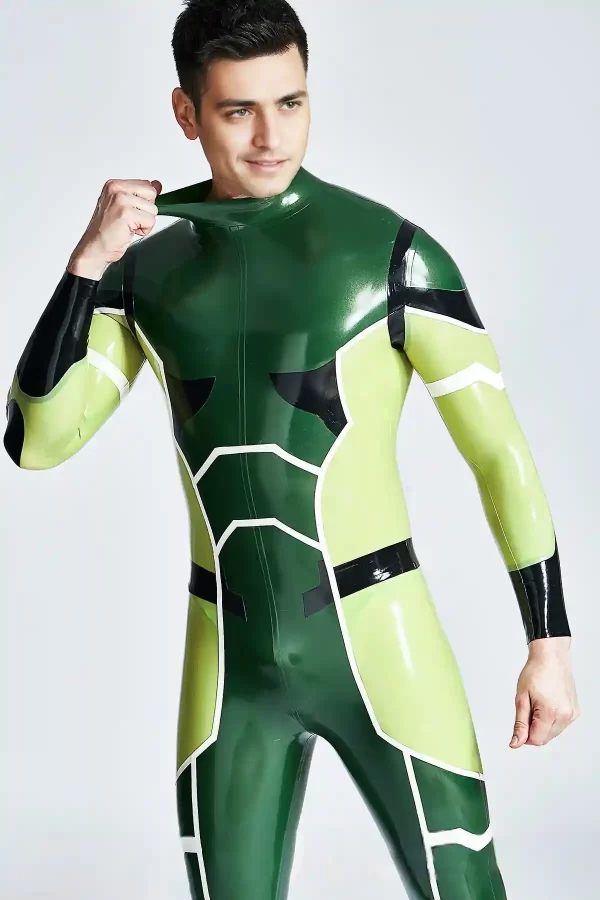 Latex Male Neptunite Catsuit