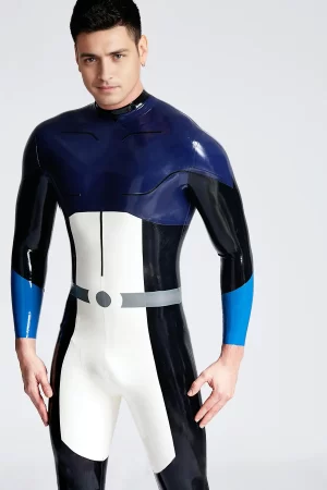 Latex Male Skylar Back Zipper Catsuit