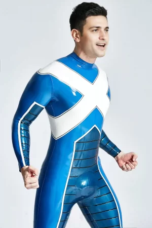 Latex Male X-Treme Back Zipper Catsuit