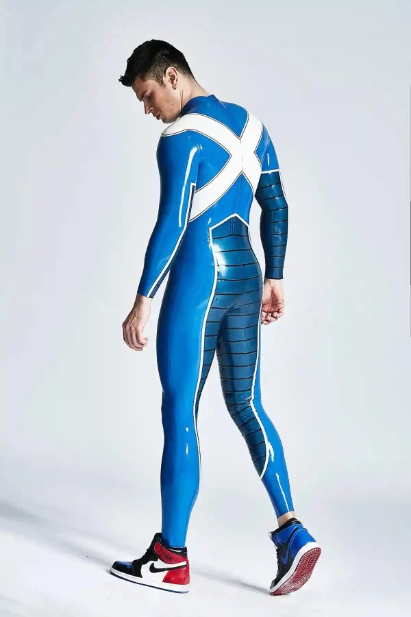 Latex Male X-Treme Back Zipper Catsuit