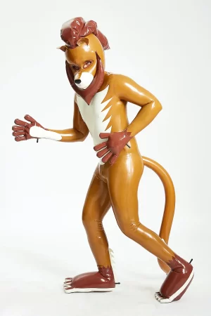 Latex Simba Lion Inflatable Animal Suit