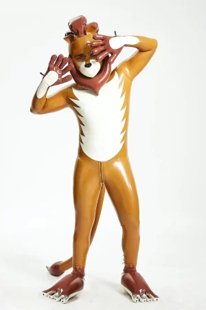 Latex Simba Lion Inflatable Animal Suit