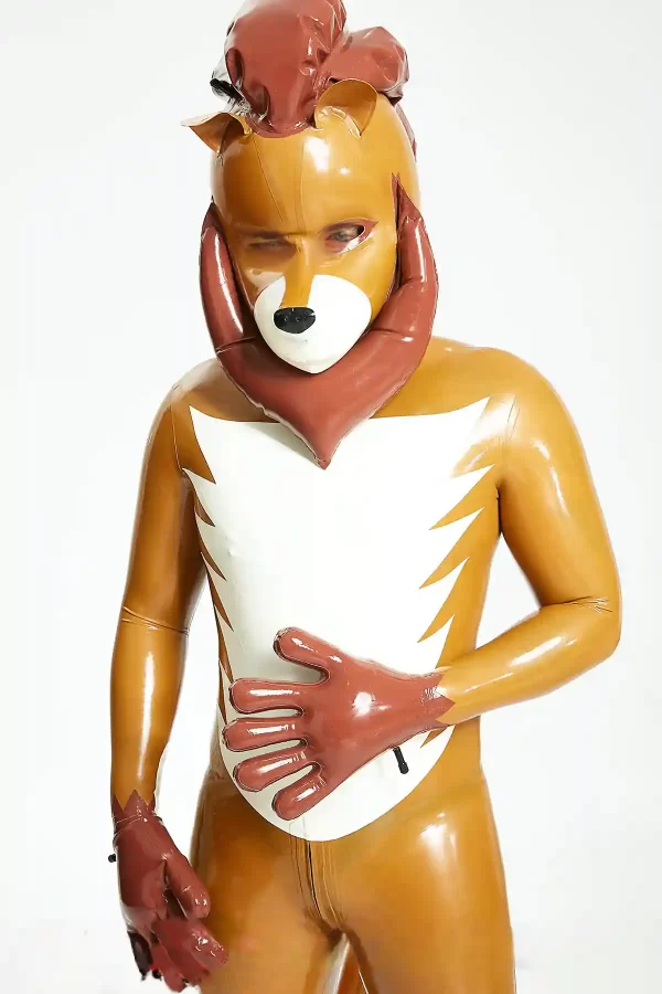 Latex Simba Lion Inflatable Animal Suit