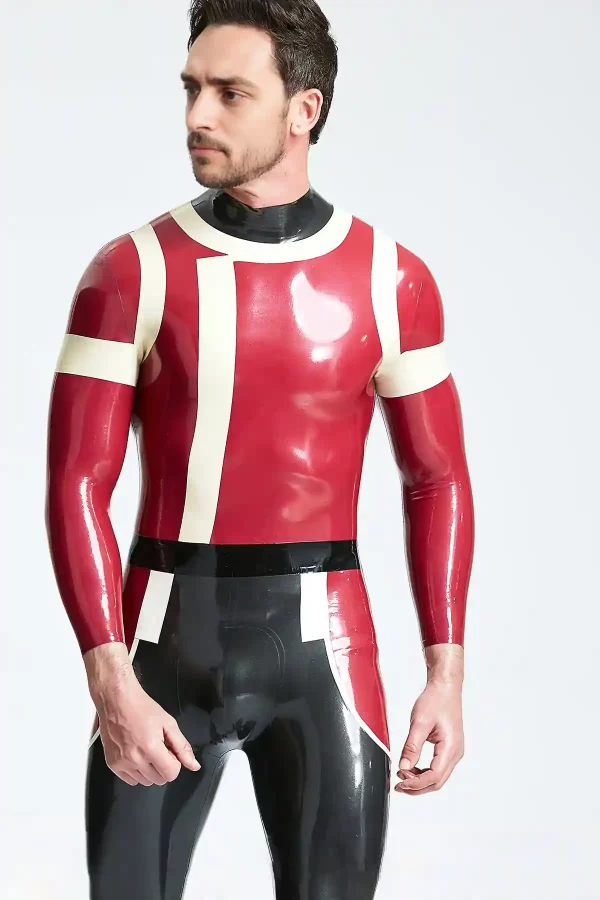 Latex Male Polymorph Back Zip Catsuit