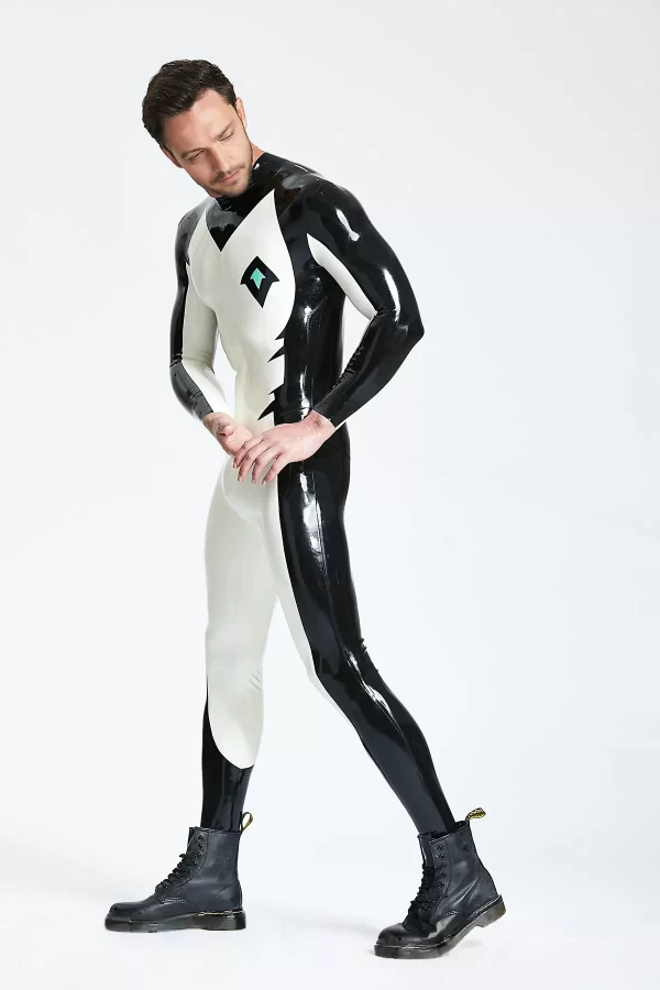 Latex Male Eye Of Sauron Catsuit