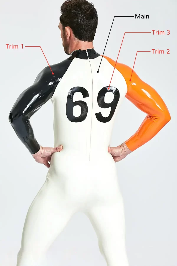 Latex Male Sixtyniner Catsuit