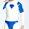 Latex Male Harnessed Translucent Catsuit