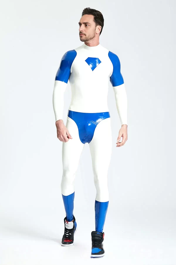 Latex Male Diamond Dazzler Catsuit