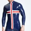 Latex Male Blaze Raglan-Sleeved Catsuit