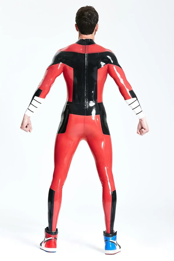 Latex Male Saddle Rider Catsuit