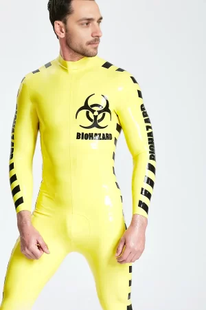 Latex Male Biohazard Catsuit