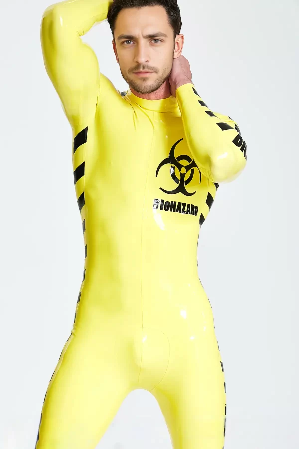 Latex Male Biohazard Catsuit