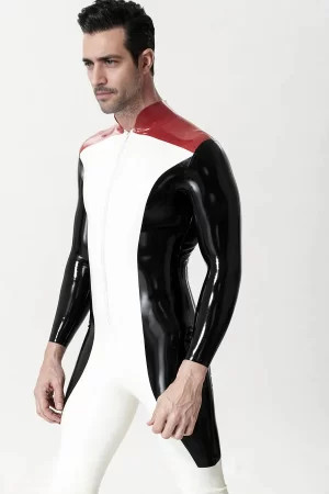 Latex Male Penguin Patrol Catsuit