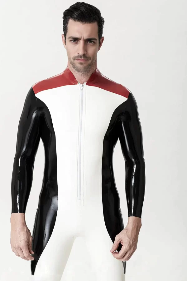 Latex Male Penguin Patrol Catsuit