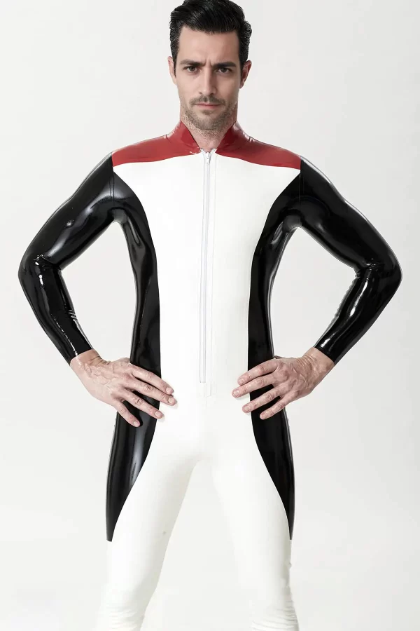 Latex Male Penguin Patrol Catsuit