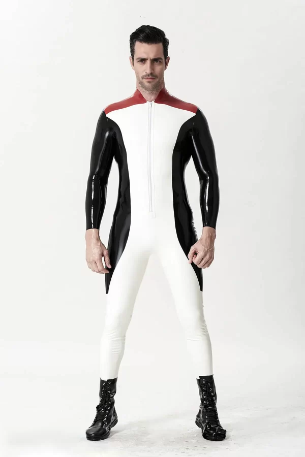 Latex Male Penguin Patrol Catsuit