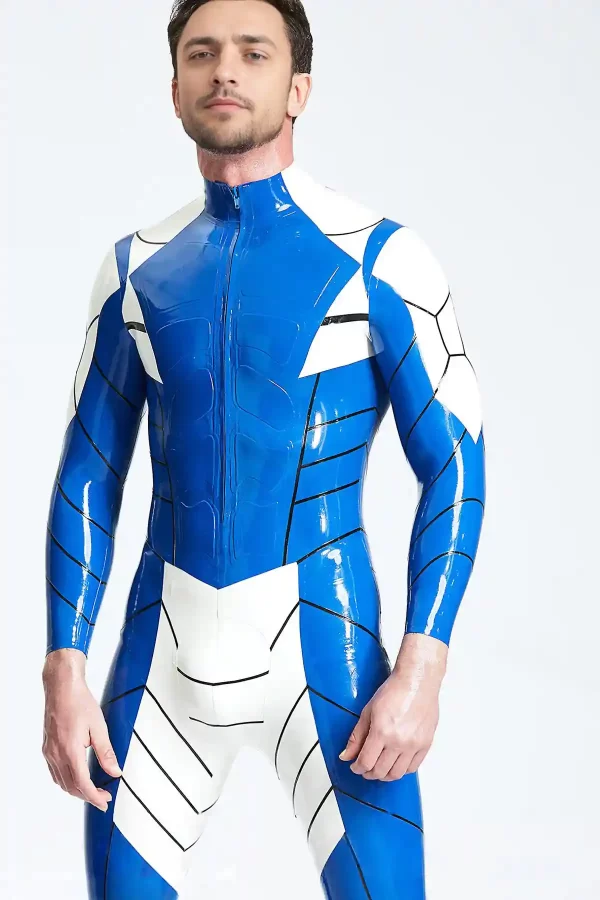 Latex Male Cygnus Catsuit