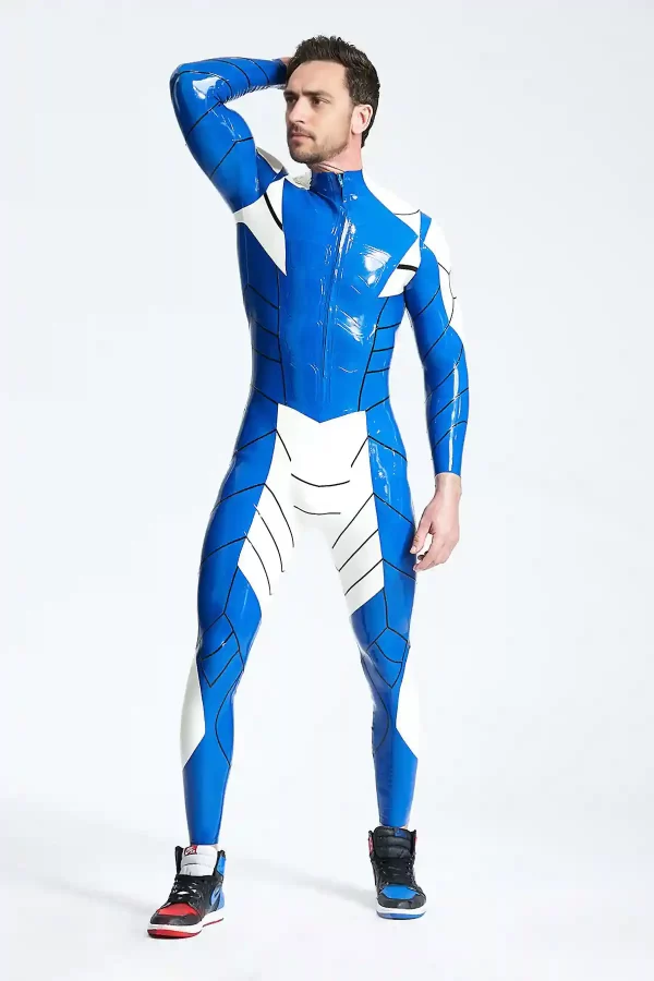 Latex Male Cygnus Catsuit