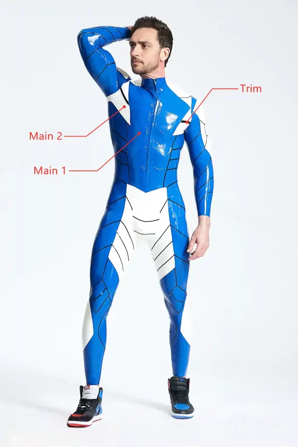 Latex Male Cygnus Catsuit