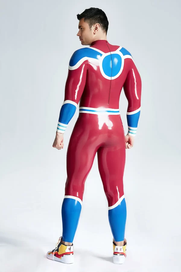 Latex Male Captain 999 Catsuit